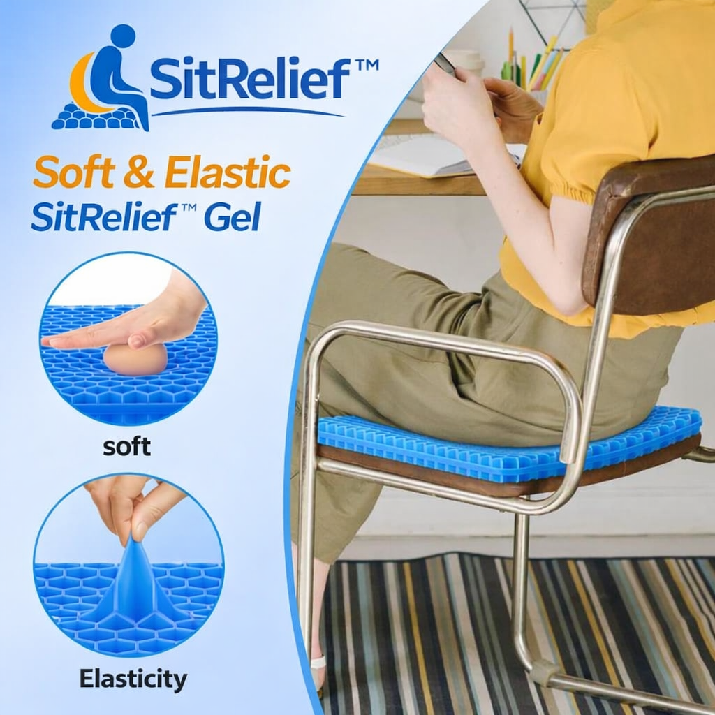 SitRelief Pro Gel Cushion